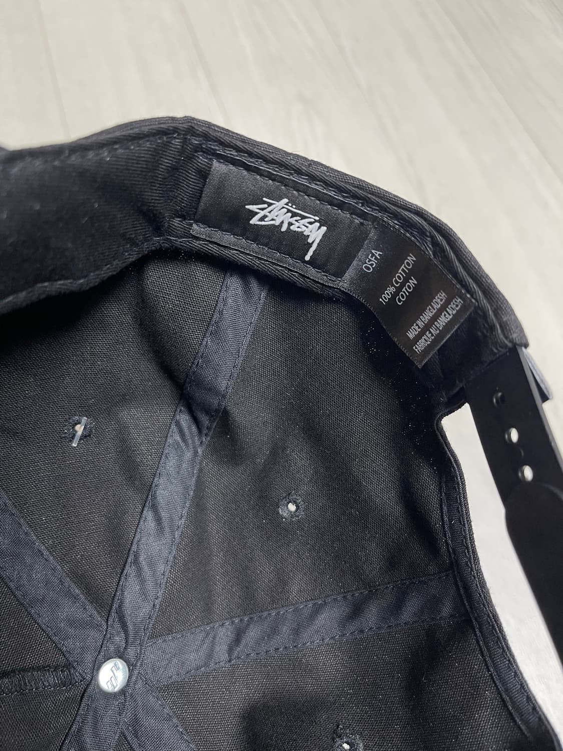 STUSSY 월드투어 S로고 볼캡 상품이미지8