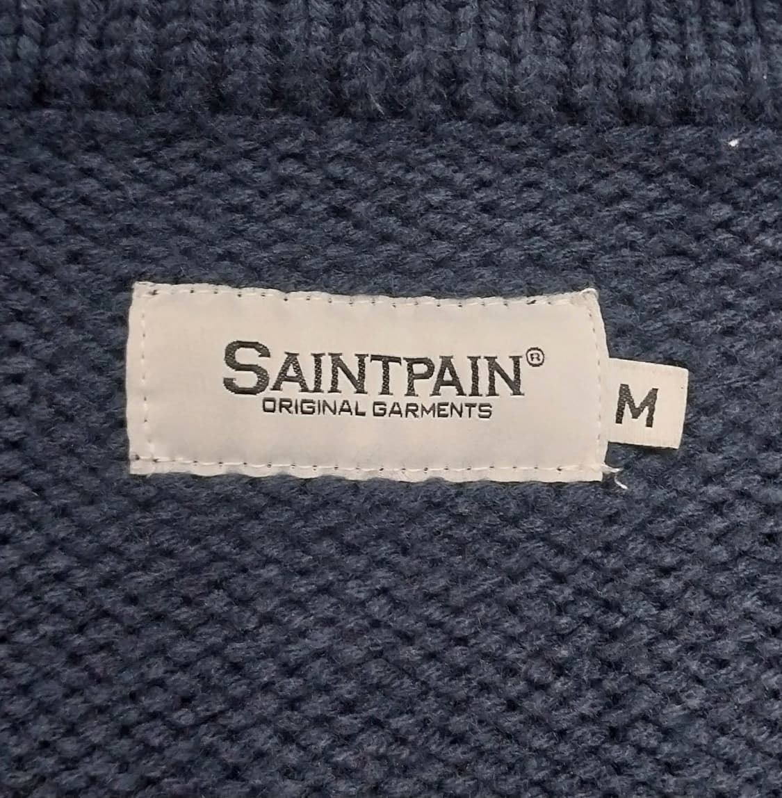 세인트페인 패턴 니트 가디건 M 상품이미지4