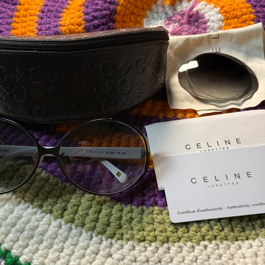 00‘s 빈티지 셀린느 선글라스 상품이미지3
