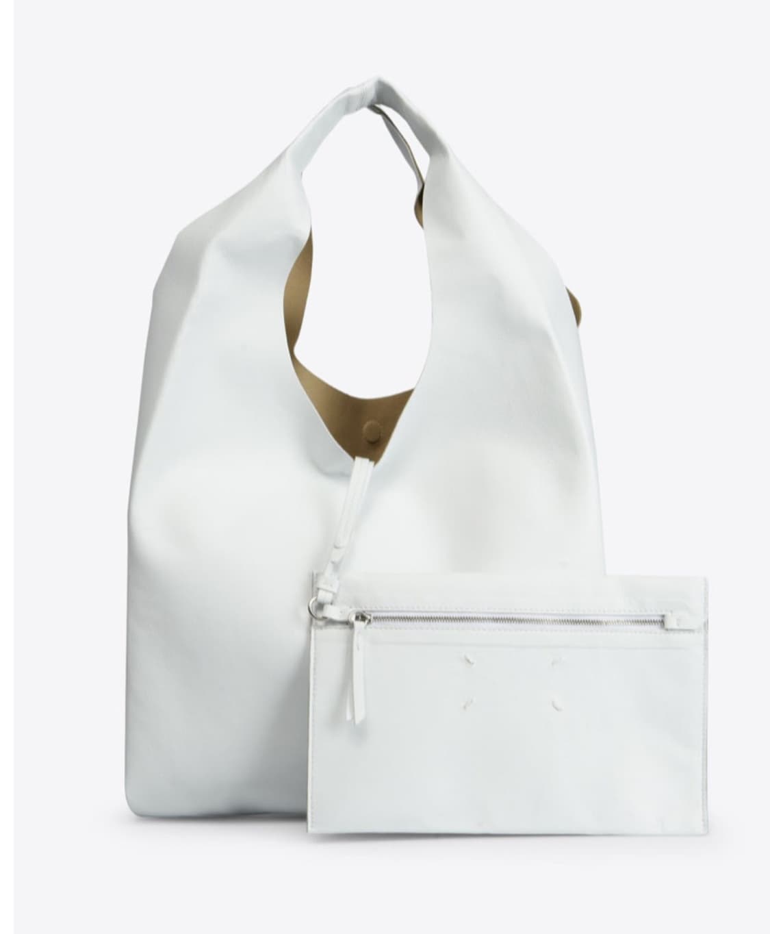 마르지엘라 화이트 쇼퍼백, 클러치 상품이미지1