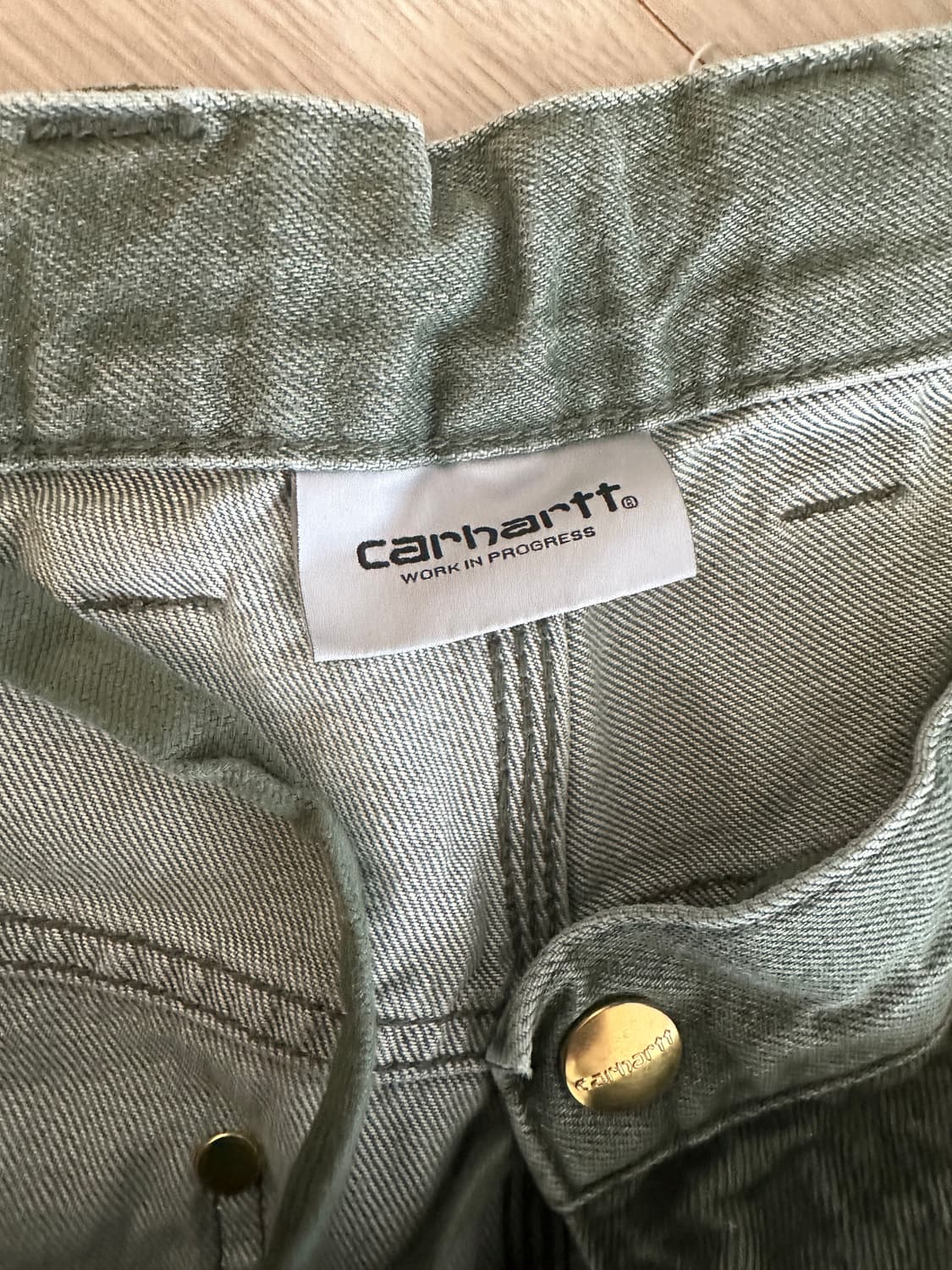 칼하트 WIP 내쉬 더블 니 팬츠 Army Green L 상품이미지3