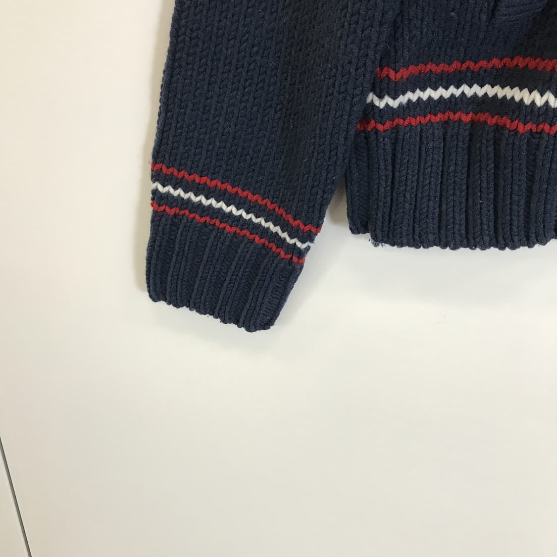 타미힐피거 빅플래그 코위찬 니트집업 [L] 상품이미지3