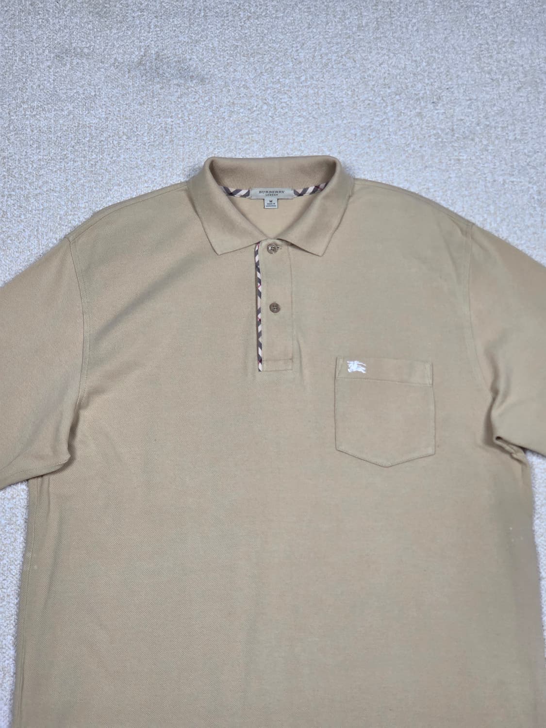 [버버리] 런던 노바체크 플래킷 포켓 피케 반팔 셔츠 | S00136 상품이미지2