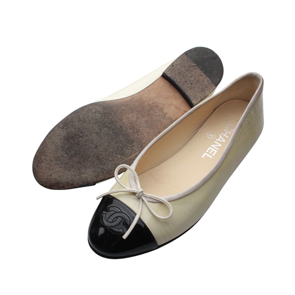 샤넬 페이던트 플랫슈즈 36 1/2 C 상품이미지3