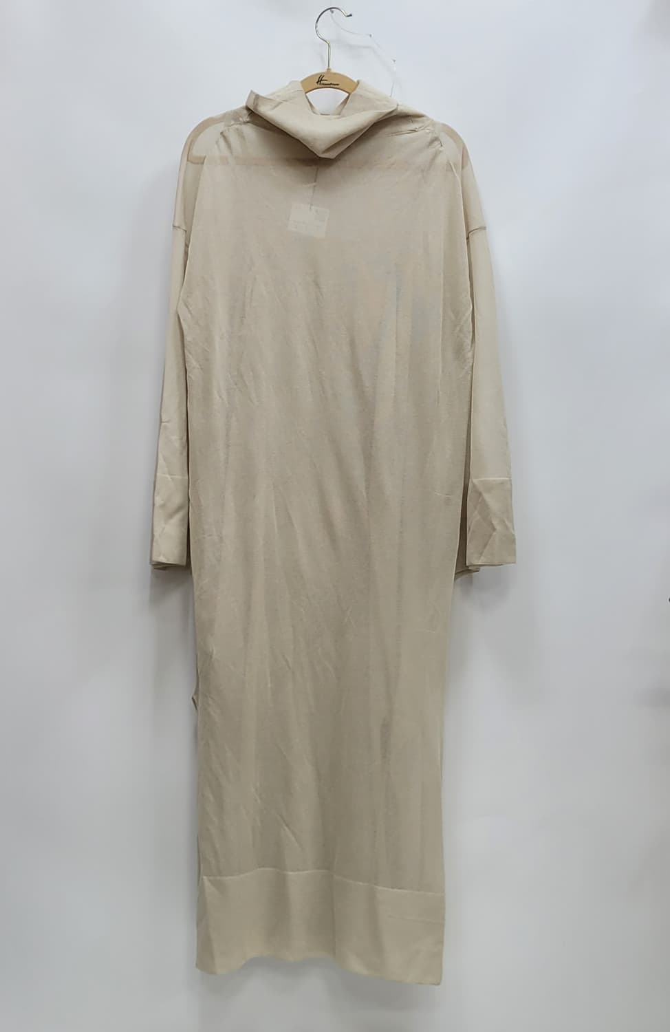 새상품) ZARA 자라 메쉬 롱 원피스 /  여 S 베이지 상품이미지2