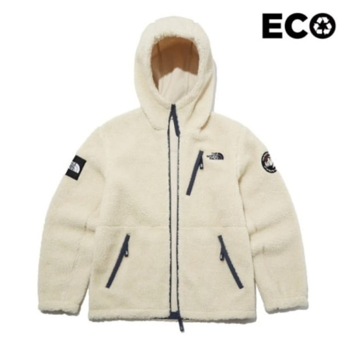 노스페이스 공용 후드 플리스자켓 상품이미지9