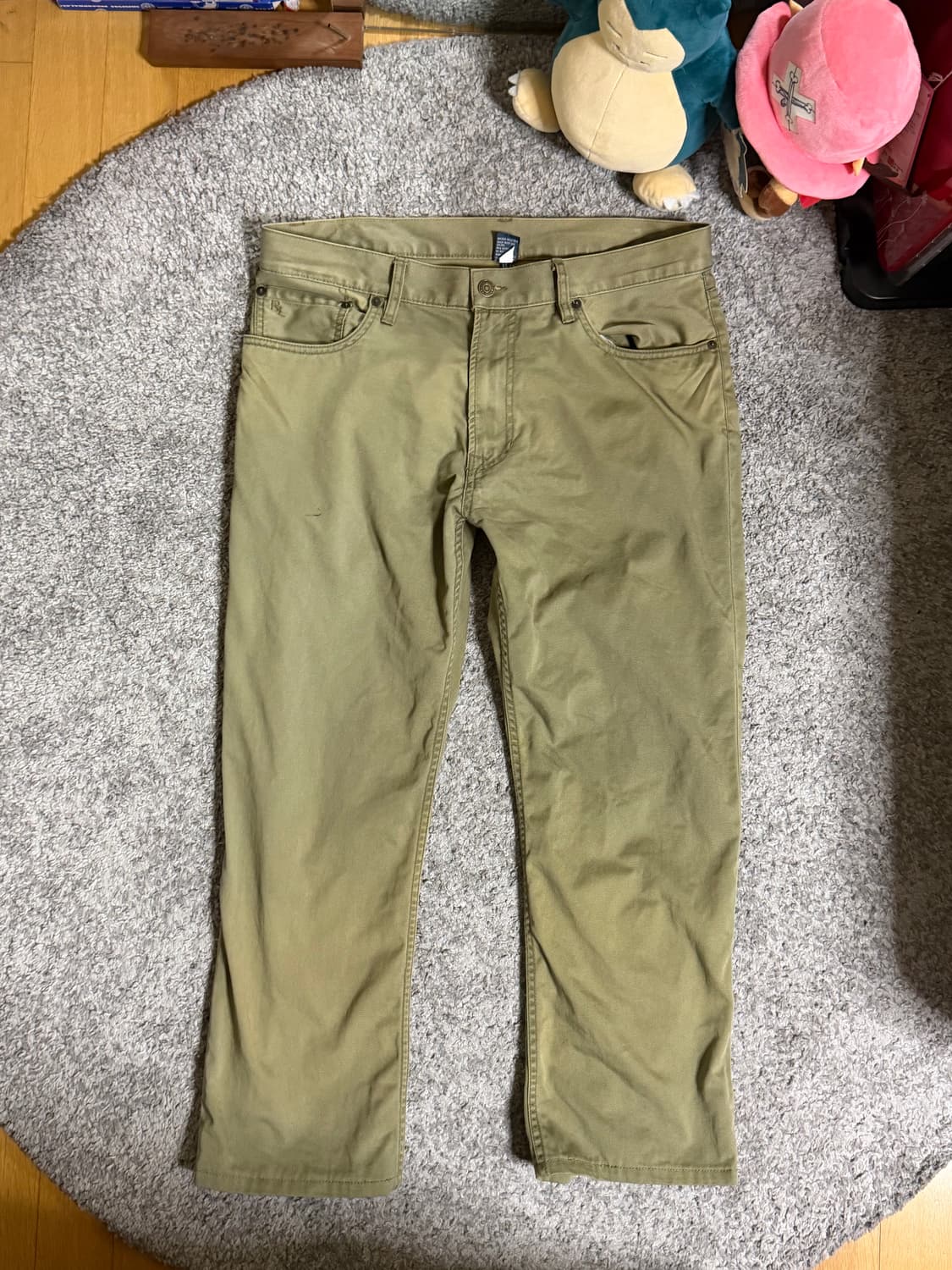 폴로 랄프로렌 탈론지퍼 코튼 팬츠 상품이미지1