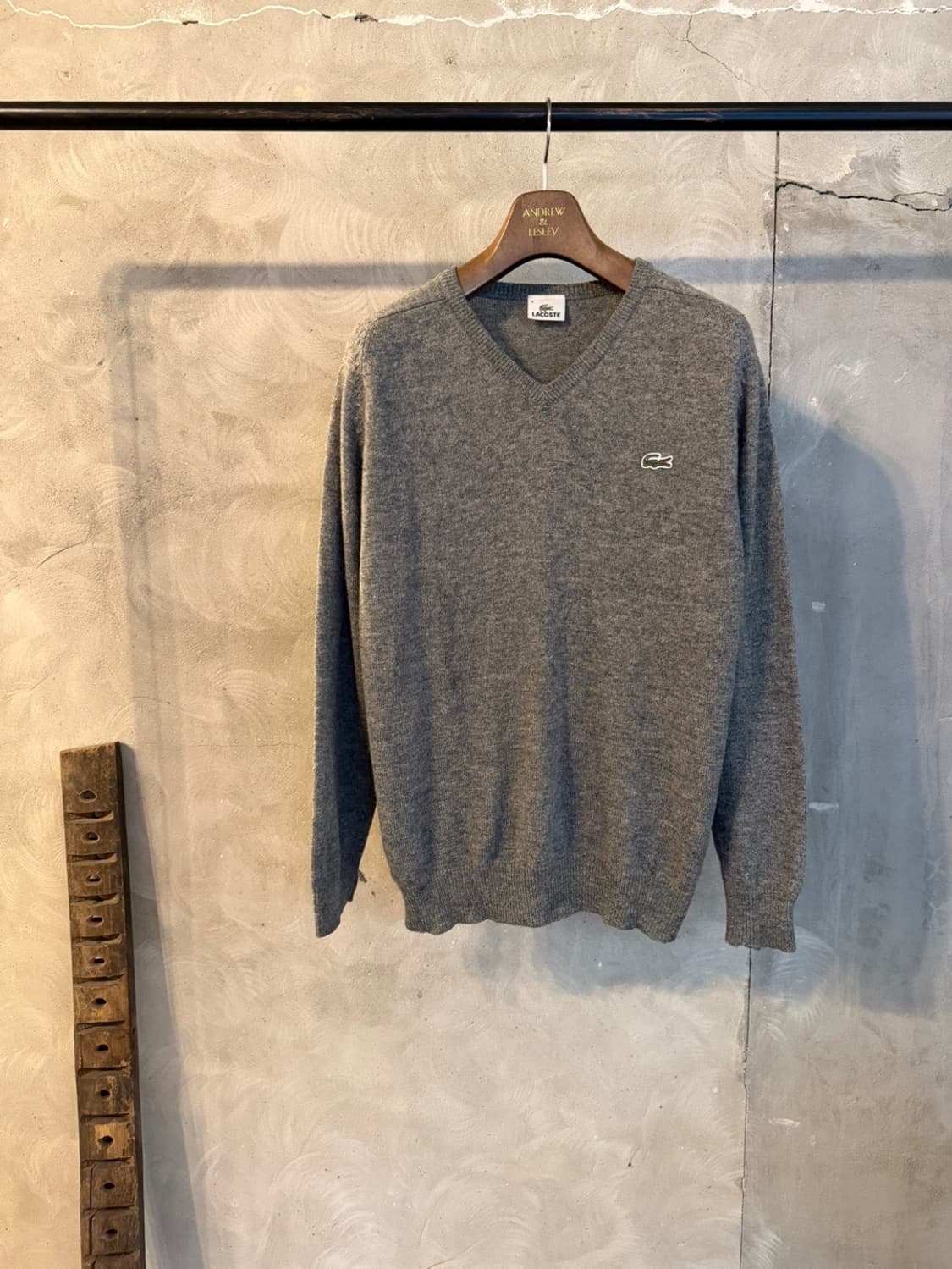 라코스테 브이넥 니트 100~105 상품이미지1