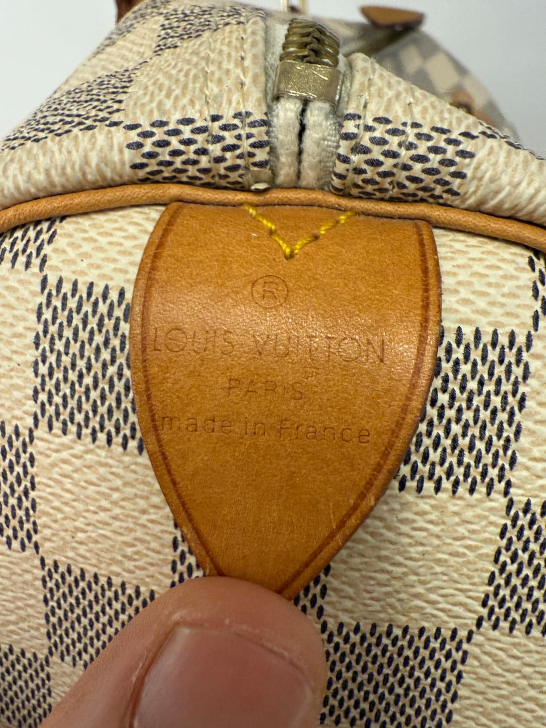 루이비통 정품 다미에 아주르 스피디 30 상품이미지6