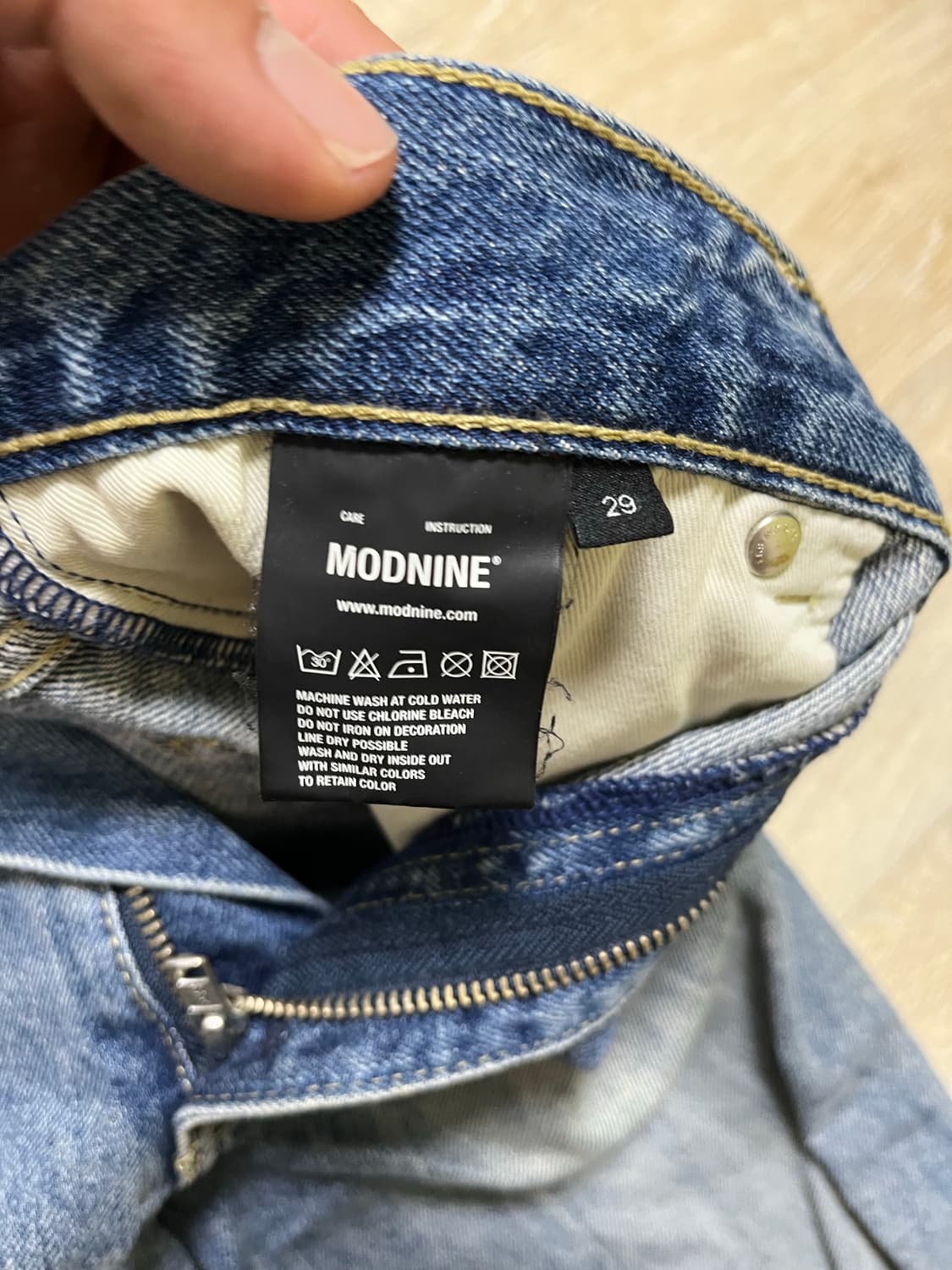 모드나인 턴미온 데님 상품이미지4