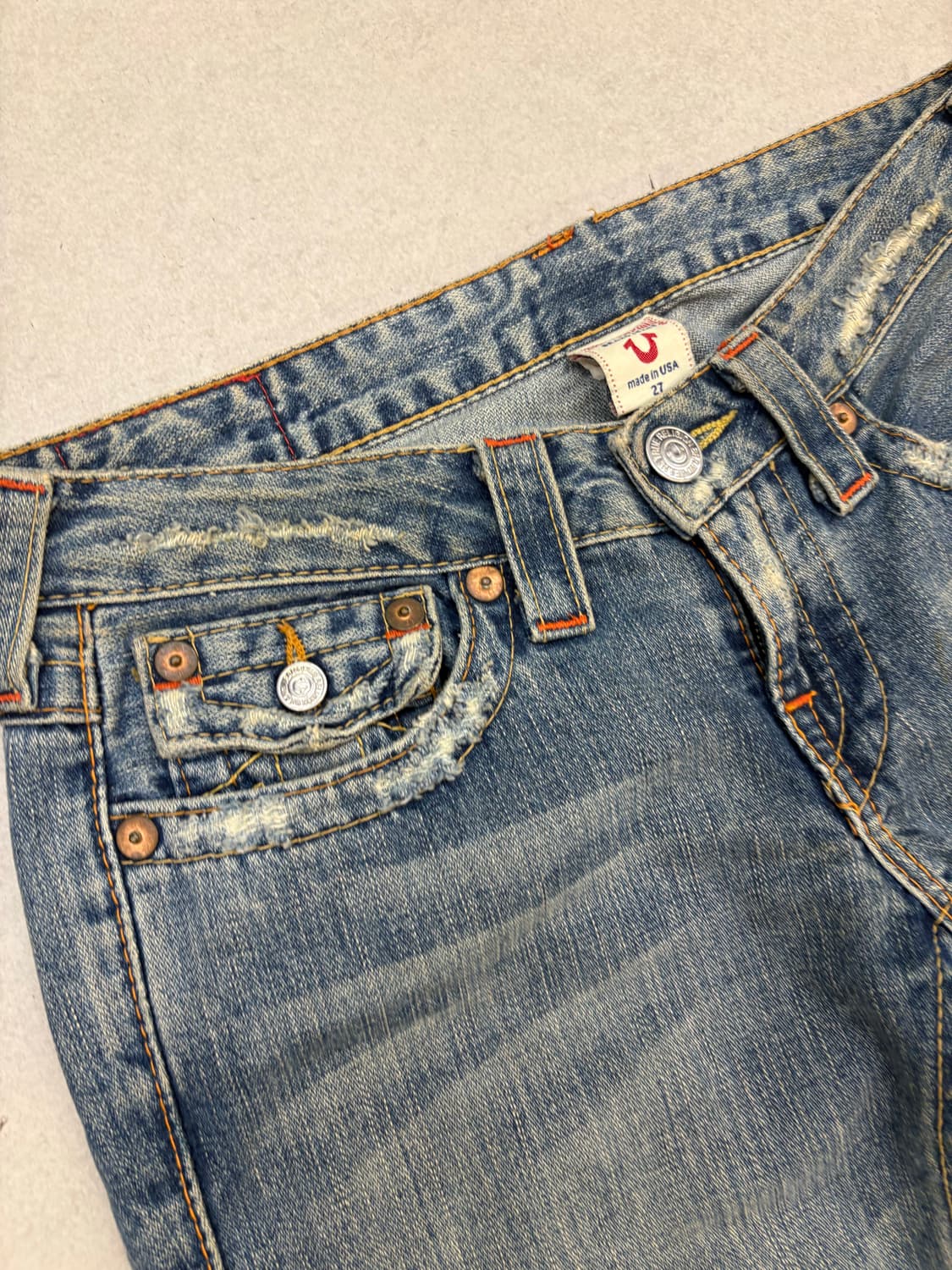 트루릴리전 JOEY 부츠컷 데님 상품이미지6