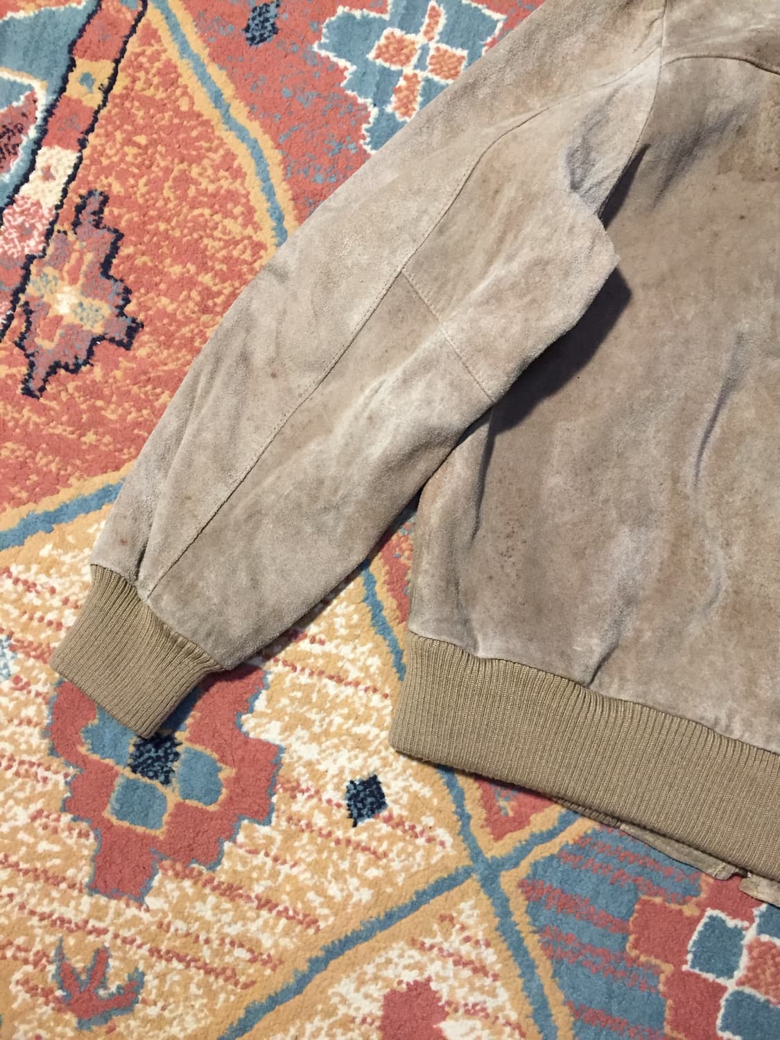 90‘s 빈티지 스웨이드 레더 자켓 상품이미지4