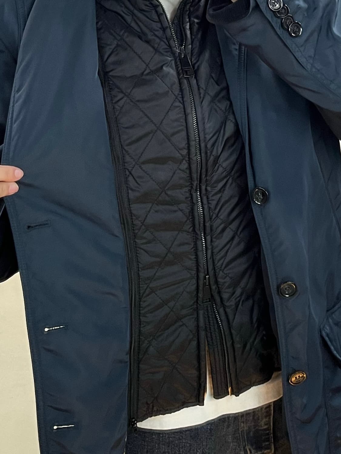 버버리 브릿 나일론 노바체크 자켓 상품이미지3