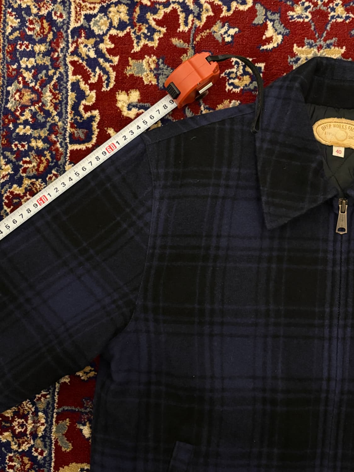 에드윈 헤비 울 플란넬 자켓 40 상품이미지10