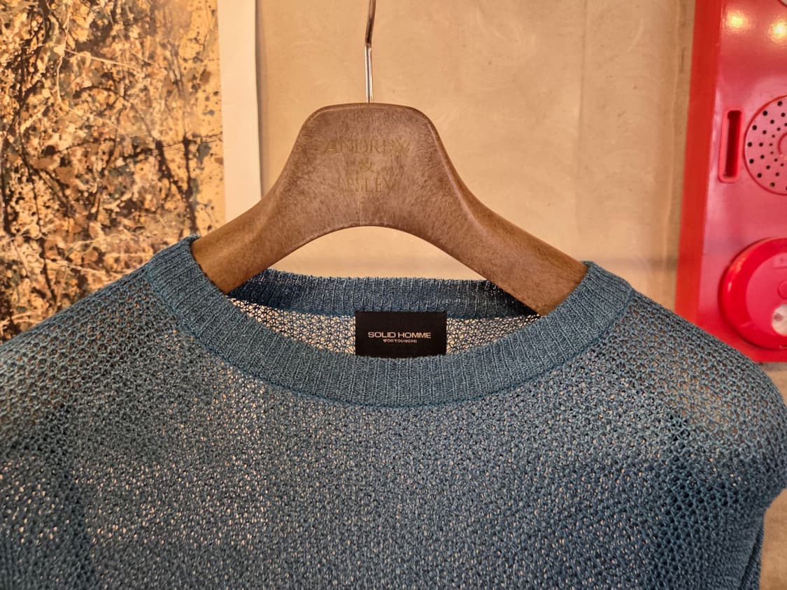 솔리드옴므 넷피쉬 니트 상품이미지7