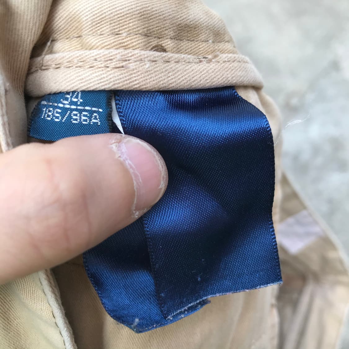 폴로 랄프로렌 사냥 자수 베이지 치노팬츠 상품이미지5