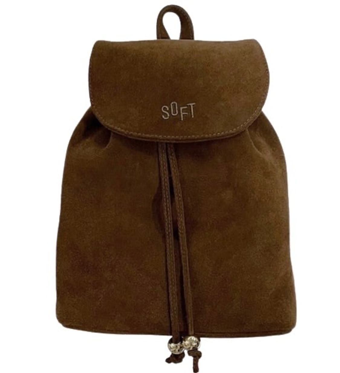 소프트서울 스웨이드 골드볼 백팩 상품이미지1