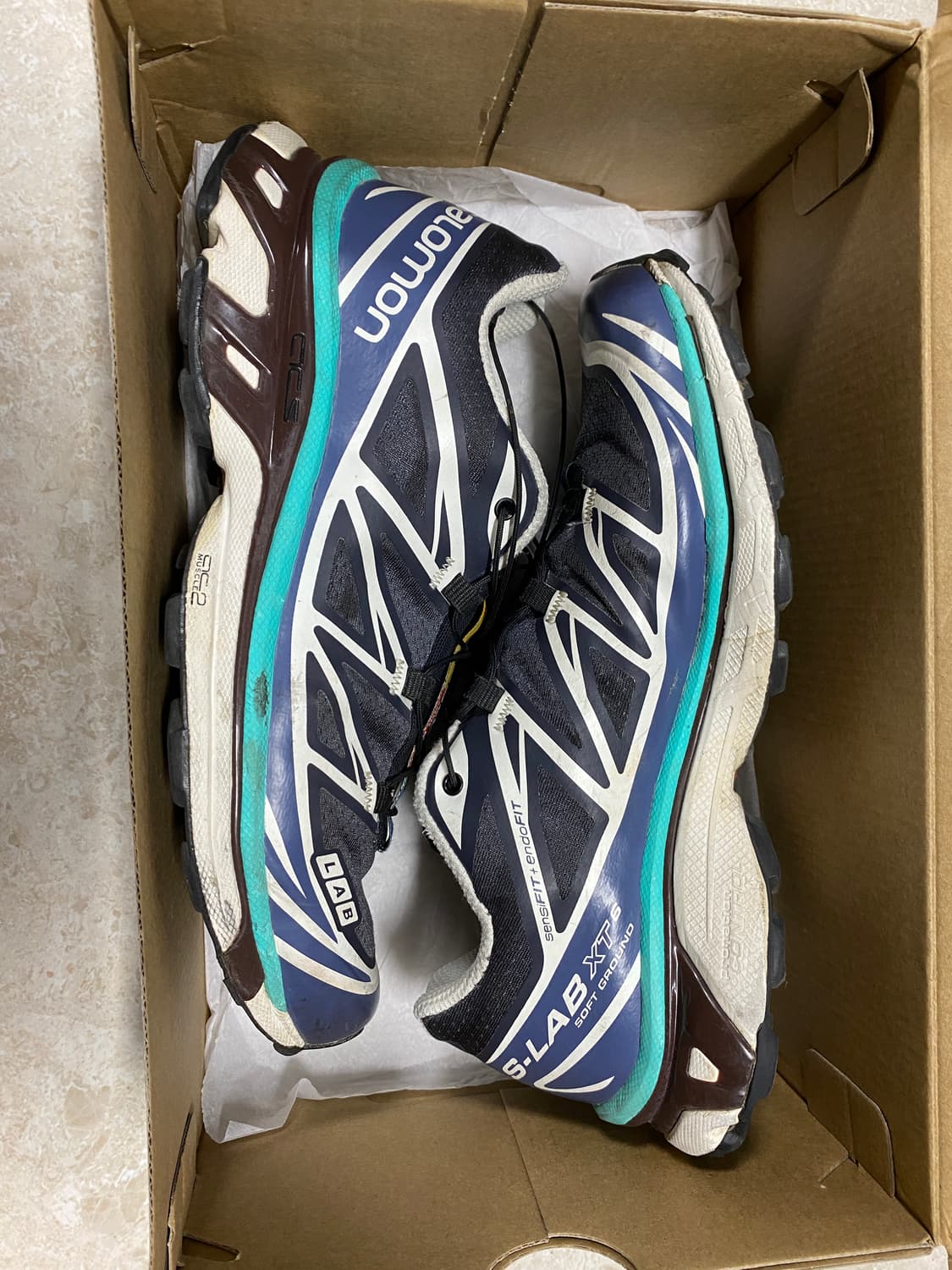 살로몬 XT-6 에보니 바닐라 아이스 250 상품이미지4