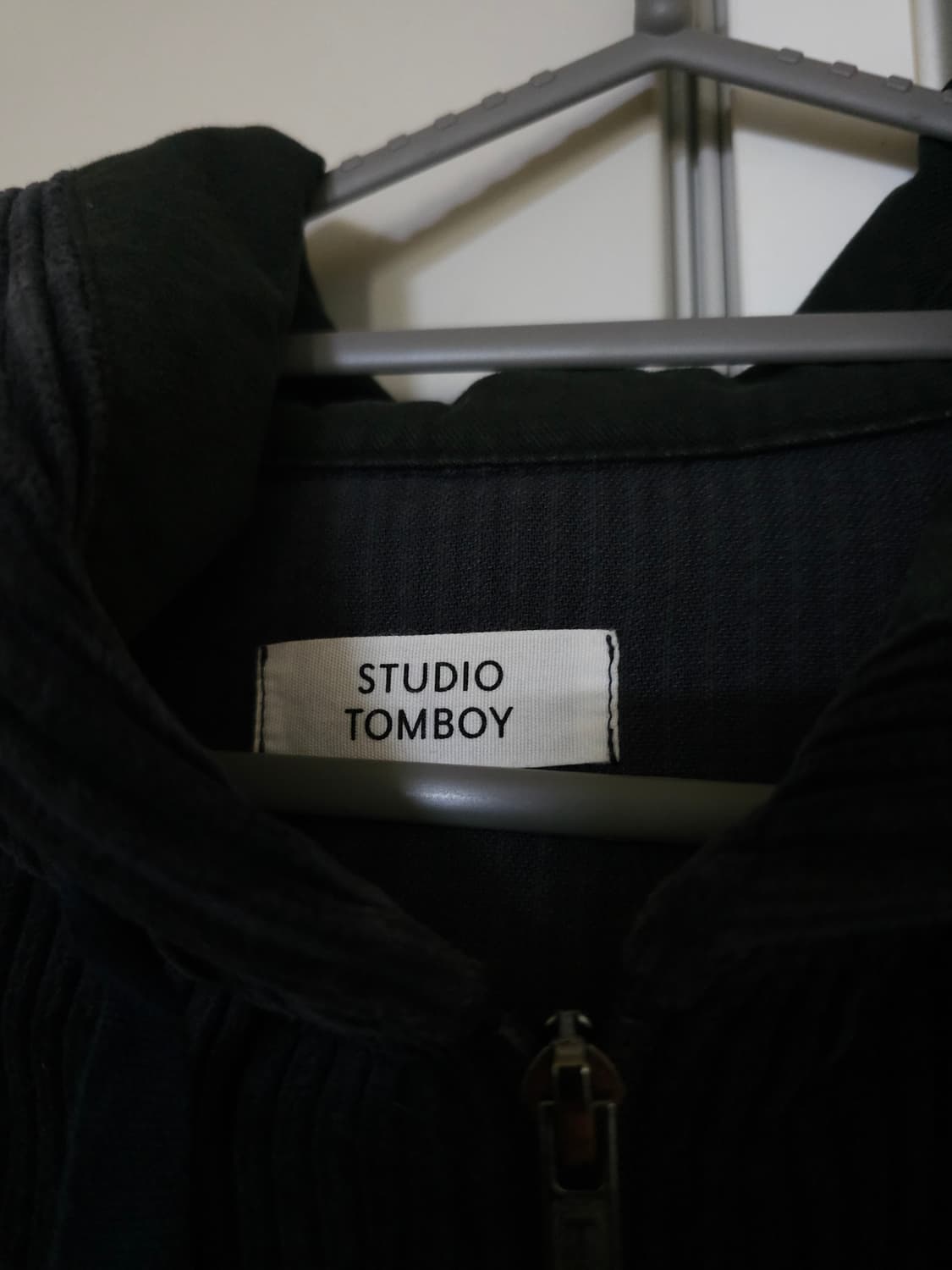 스튜디오톰보이 코듀로이 후드 롱 원피스 상품이미지5