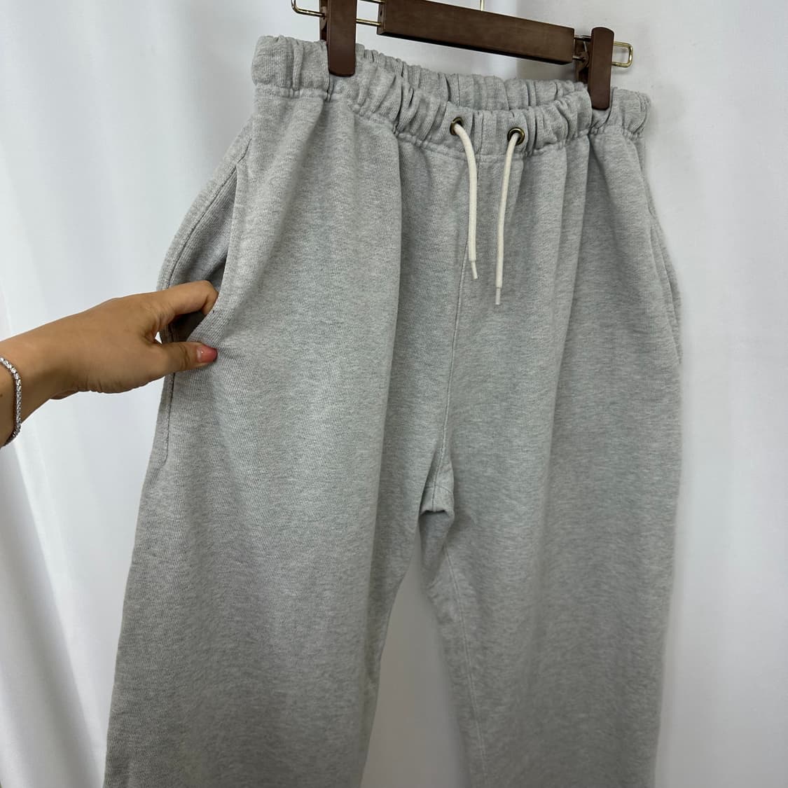 아웃스탠딩 남성 도톰한 조거 트레이닝 바지 면 XL  상품이미지2