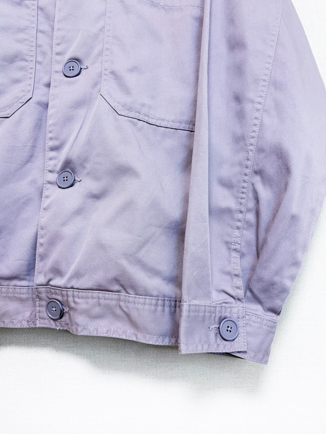 Oversized Trucker Jacket - Light Purple 상품이미지7