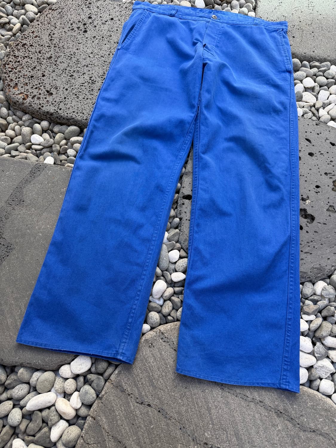 1980s VINTAGE WASHED FRENCH 빈티지 프렌치워크팬츠 상품이미지6