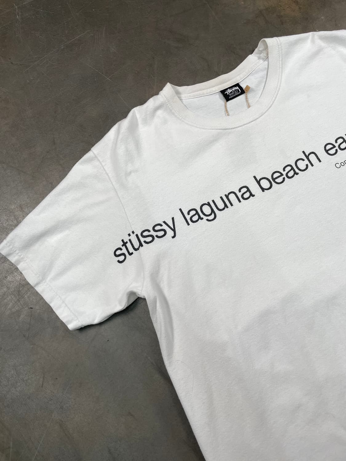 스투시 X 꼼데가르송 라구나 비치 반팔 티셔츠 상품이미지2