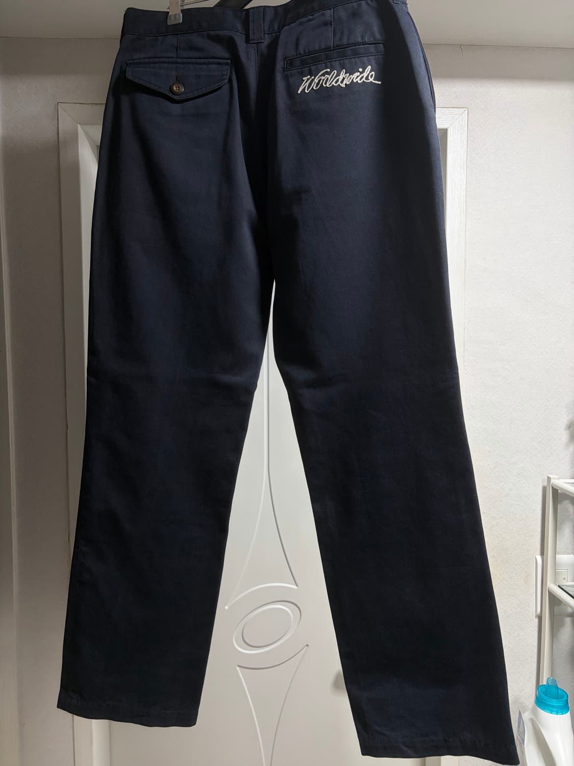 스투시 월드와이드 네이비 치노 팬츠 상품이미지2