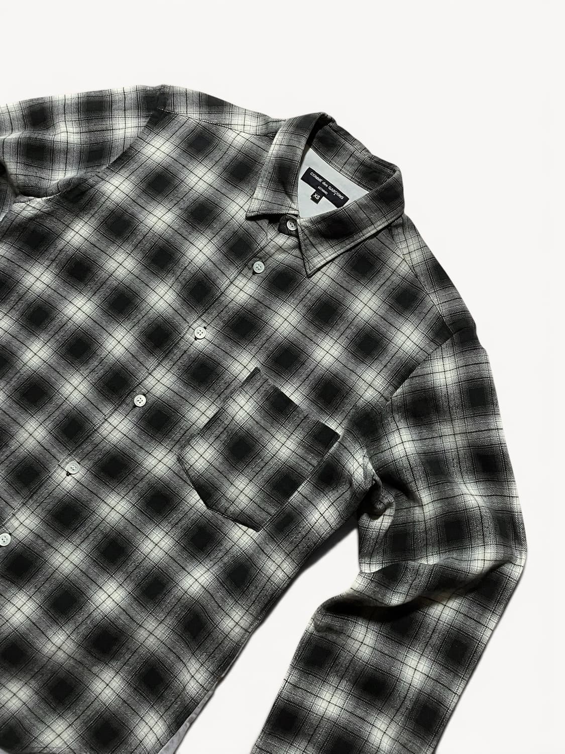 AD2009 Contrast Ombre Check Shirt 상품이미지2