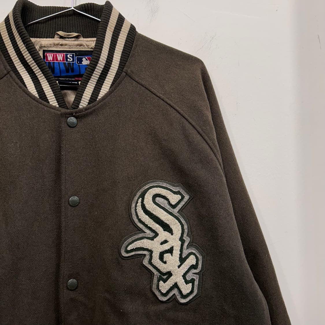 WWS MLB 보스턴 화이트삭스 울 스타디움 자켓 상품이미지1
