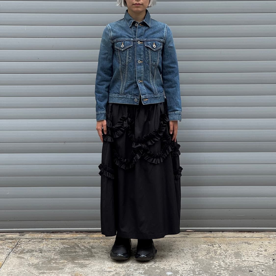 Cotton Broad Frill Skirt 상품이미지8