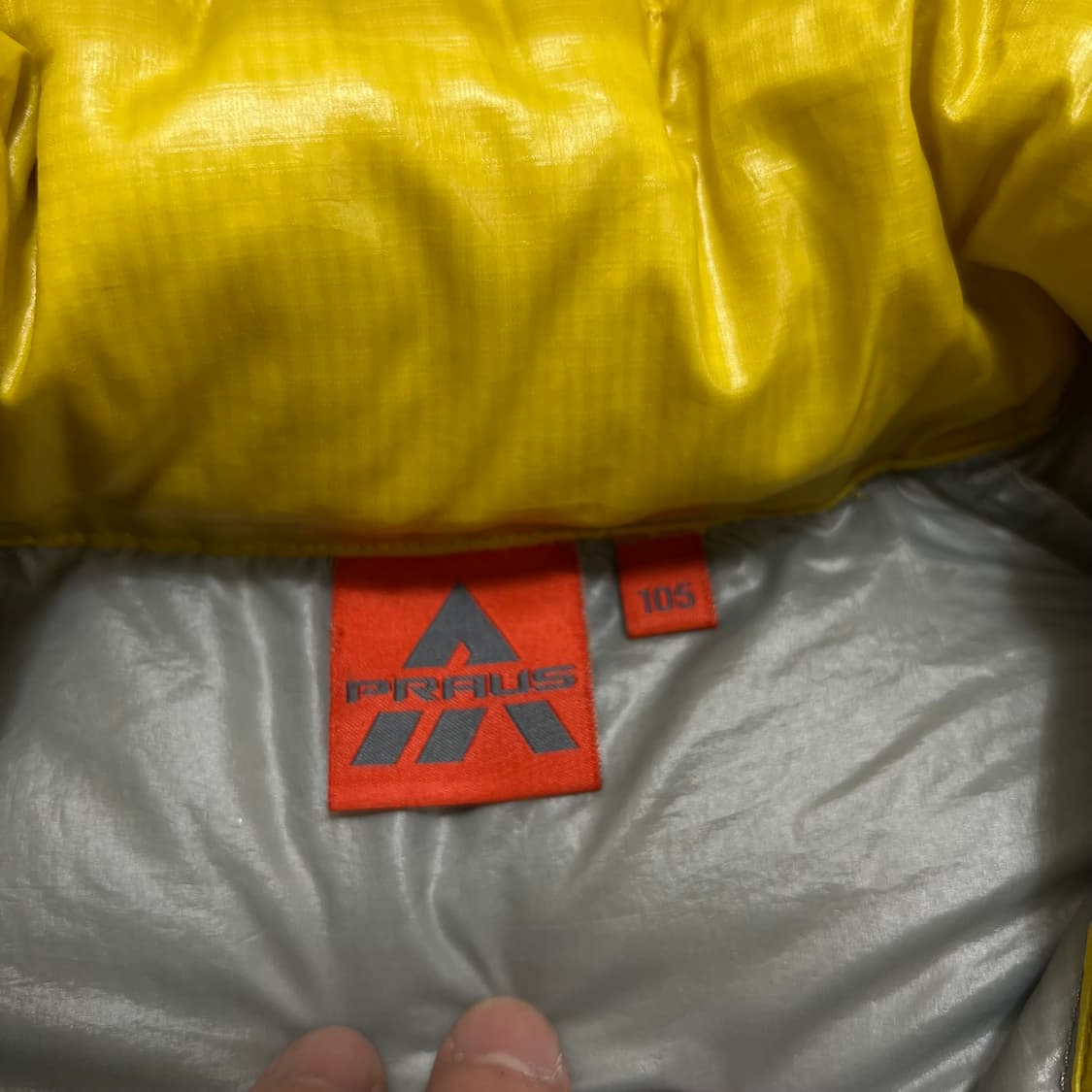 프라우스 여성 아웃도어 테크니컬 구스다운 경량패딩 [옐로우] L/100 상품이미지7