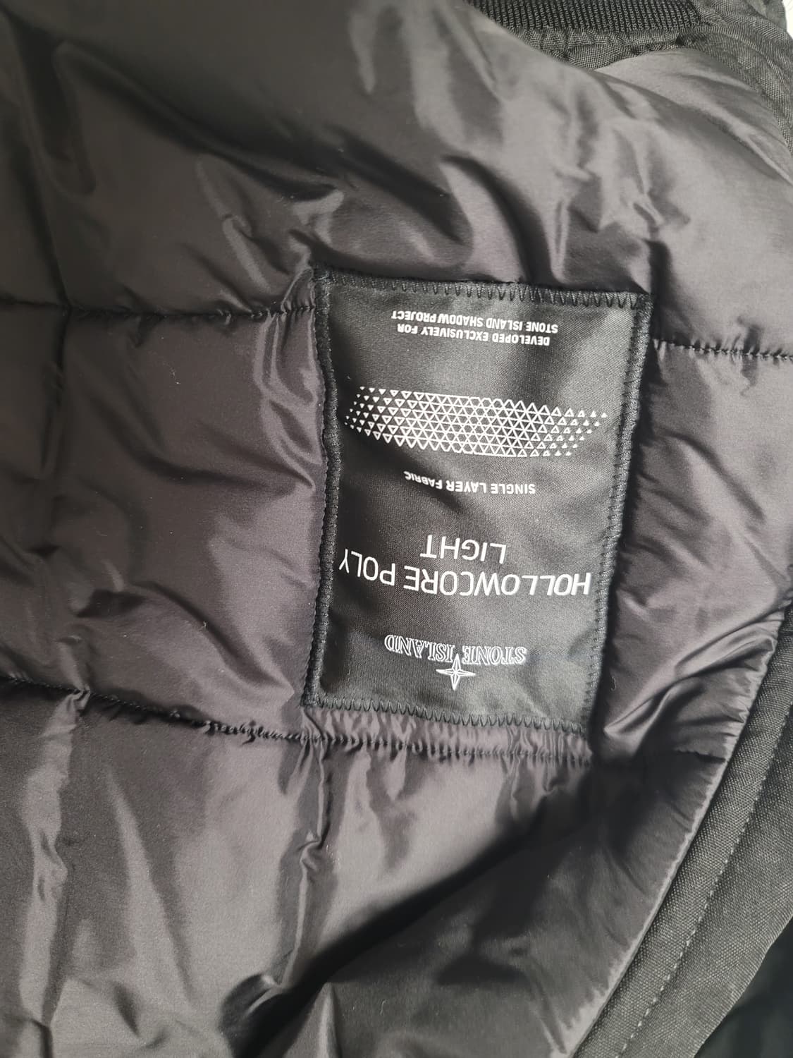 스톤아일랜드 쉐도우  블랙 MA-1 자켓 상품이미지5