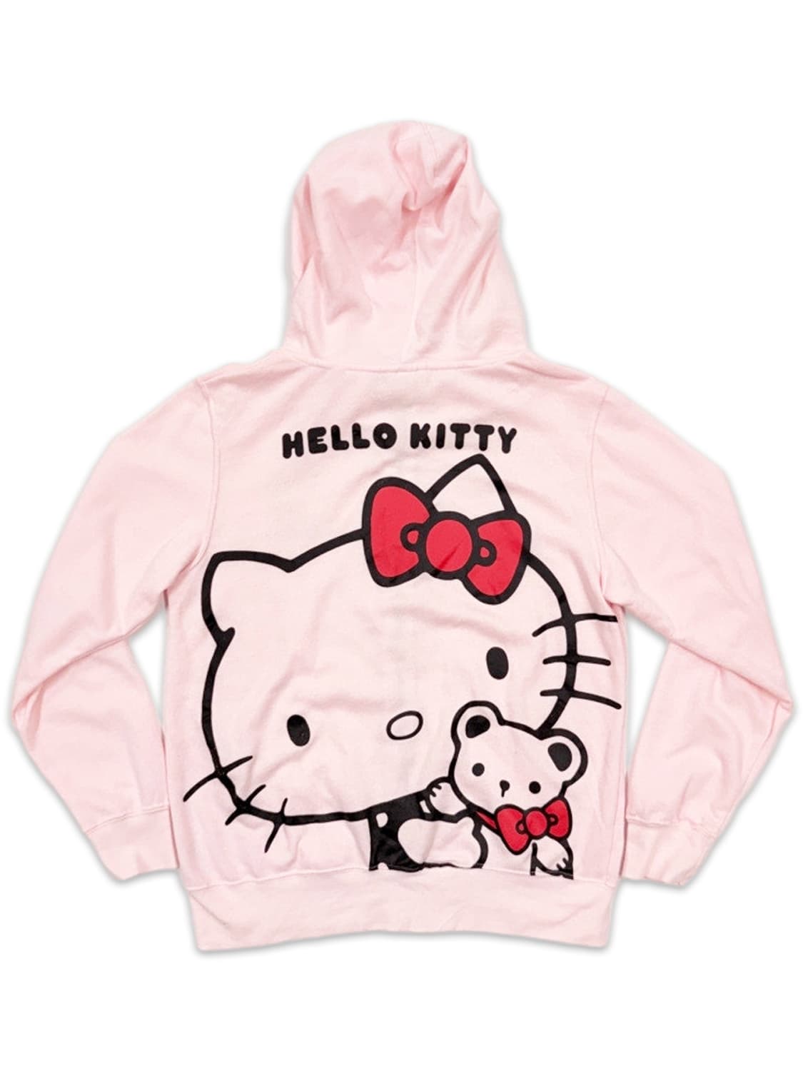 빈티지 헬로키티 핑크 후드 집업 상품이미지2