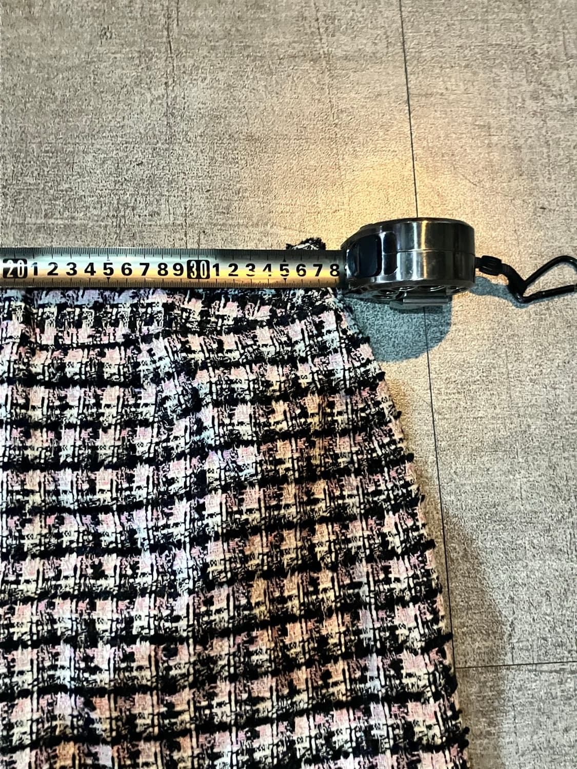 일본빈티지 Abeche 핀터깔 공주풍 복고 자가드 트위드셋업 상품이미지4