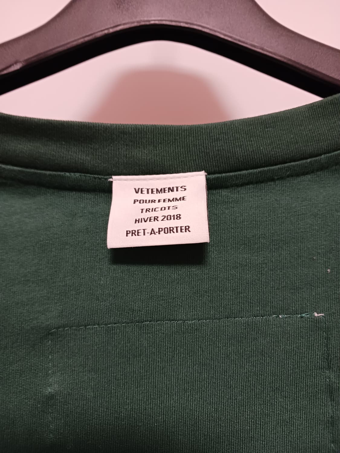 베트멍 포어팜므 인사이드아웃 긴팔티셔츠 상품이미지5