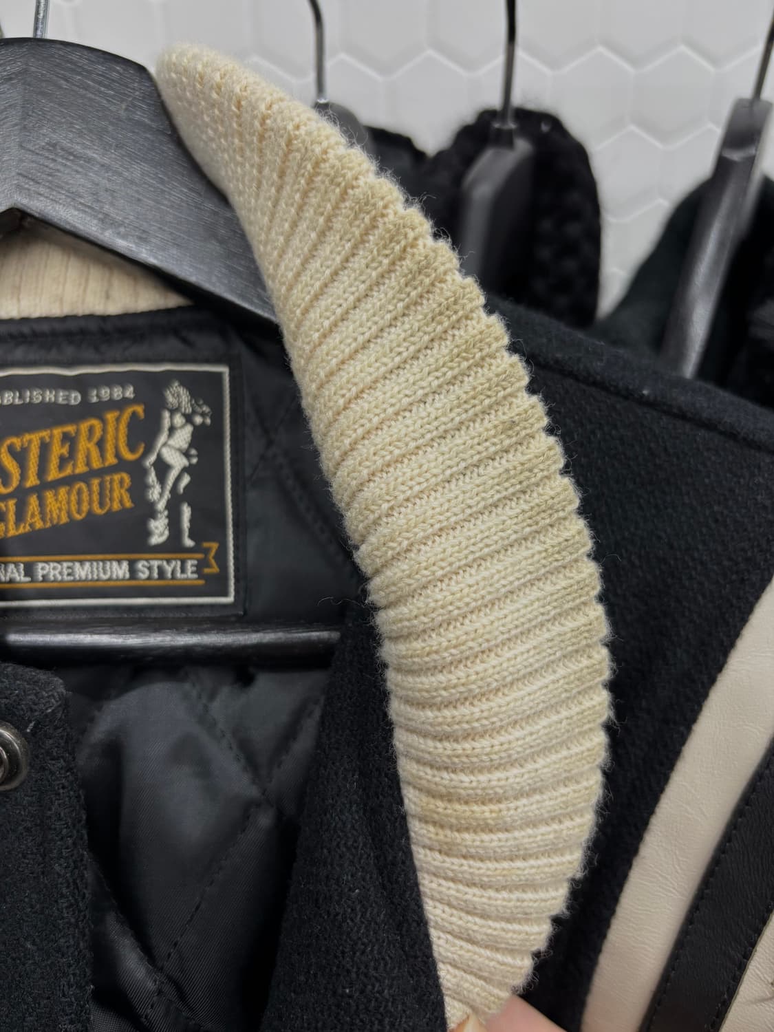 히스테릭 글래머 디트로이트 바시티 자켓 상품이미지6