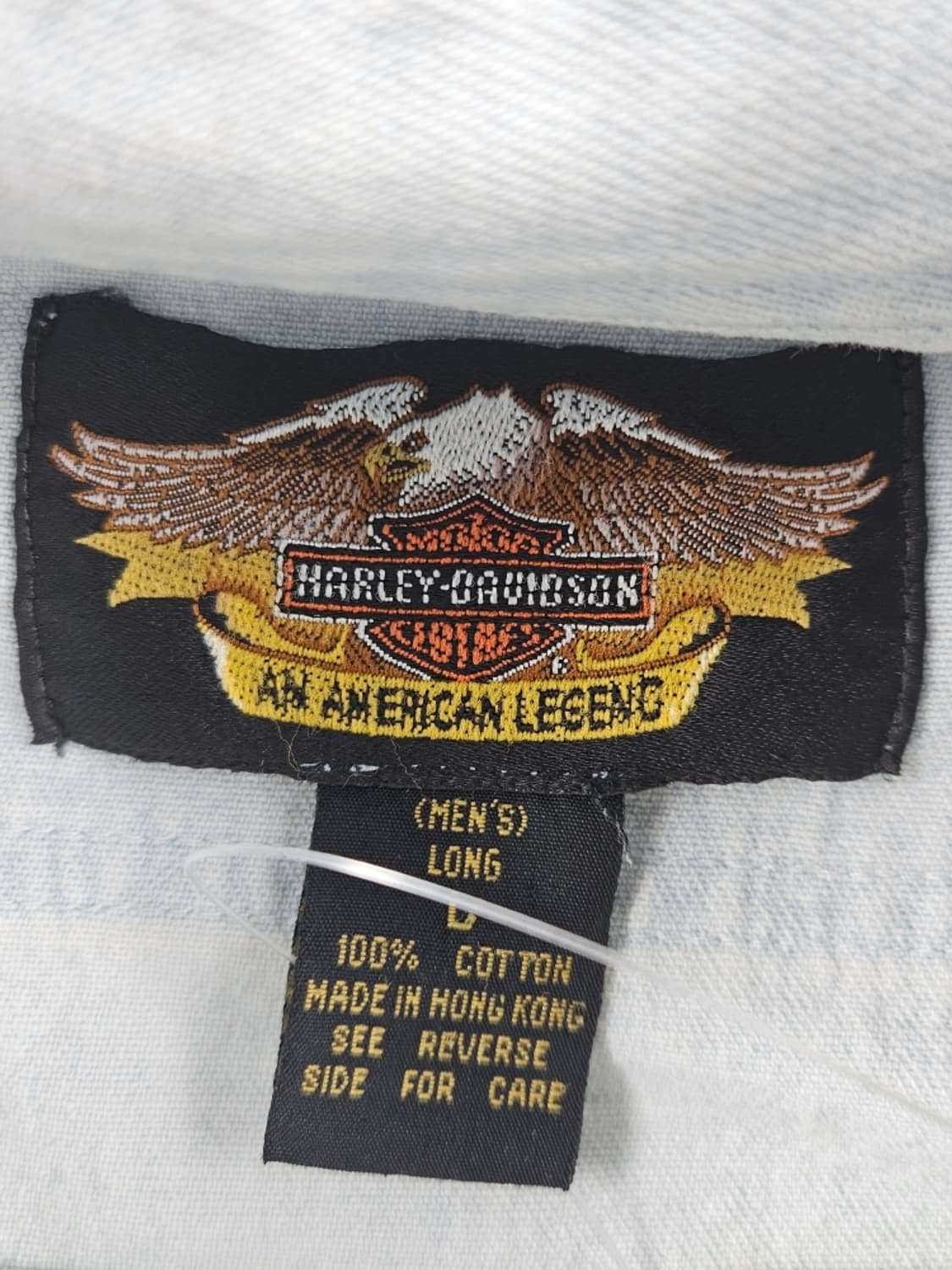 할리데이비슨 데님 포켓 바이커 셔츠 ( L ) / 10714 상품이미지6