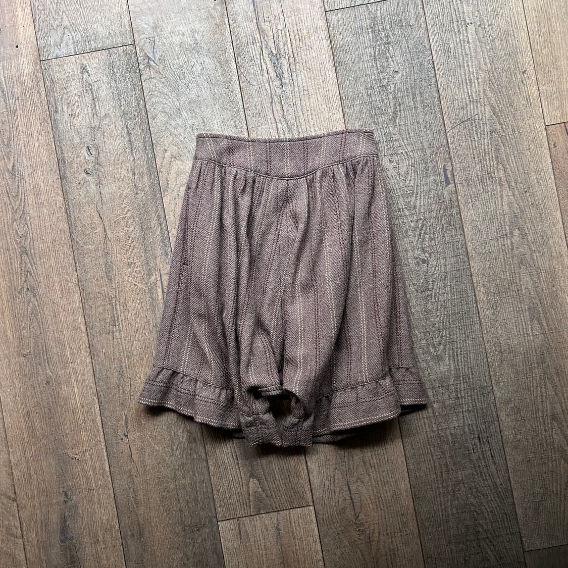 Stripe Stitch Shirring Saruel Pants 상품이미지1