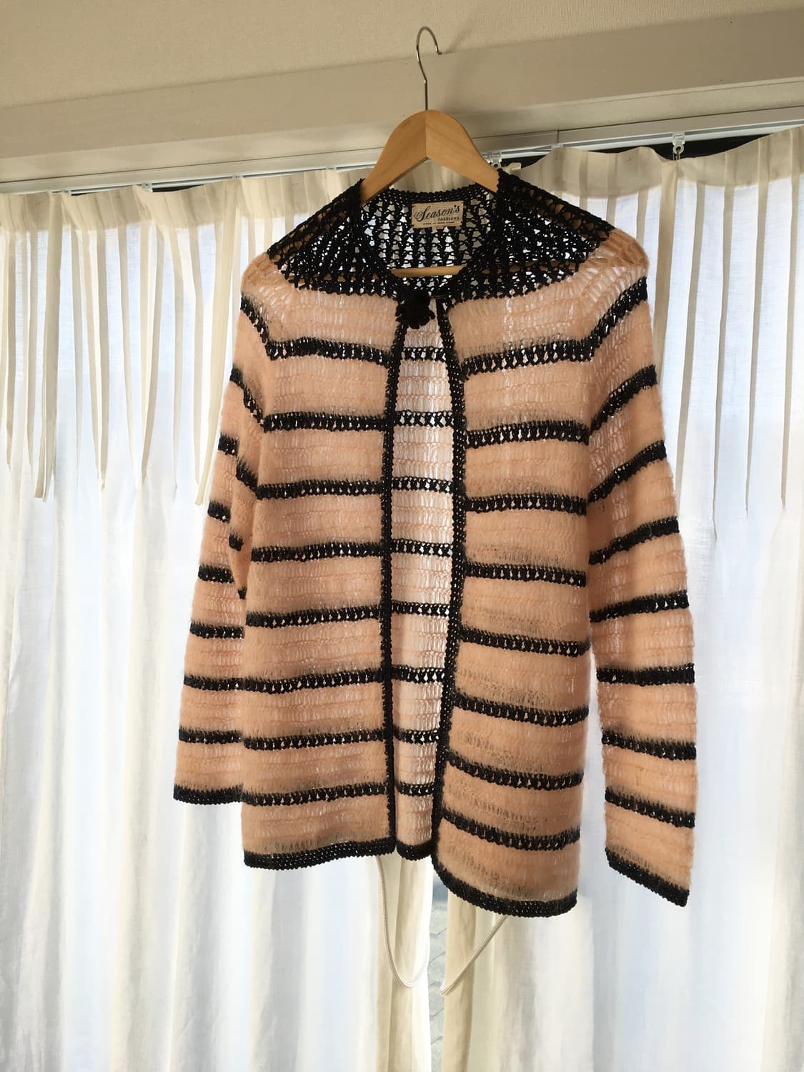 striped mohair cardigan 모헤어 가디건 상품이미지1