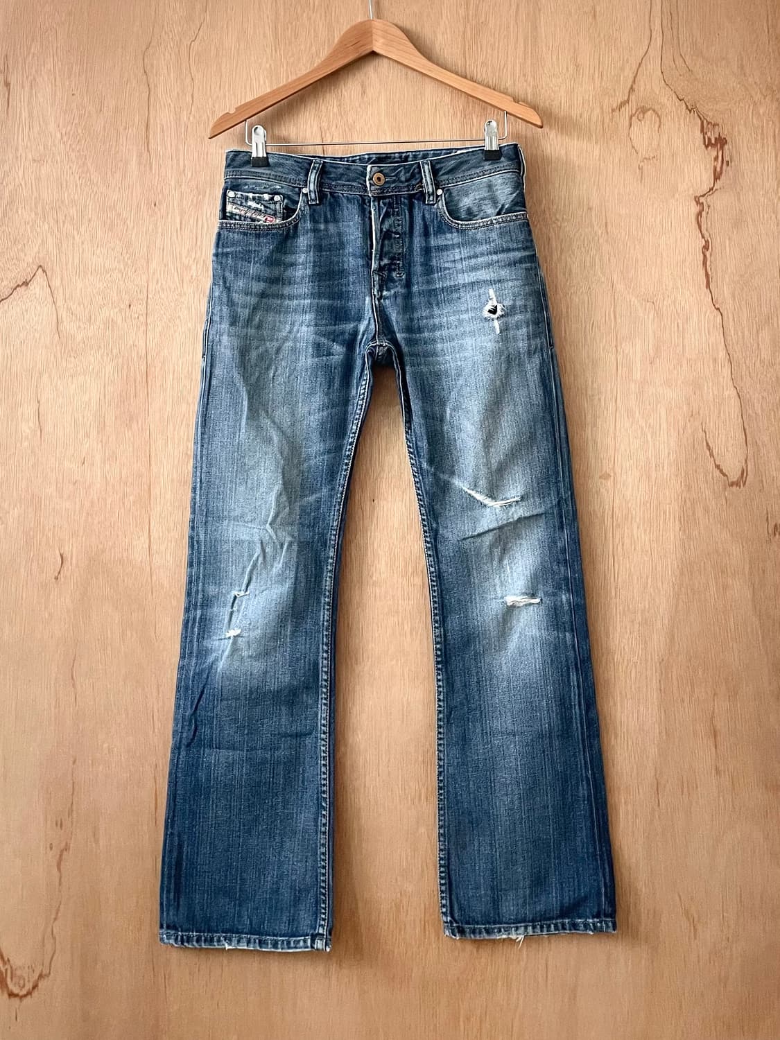 디젤 플레어 데님 팬츠 상품이미지4