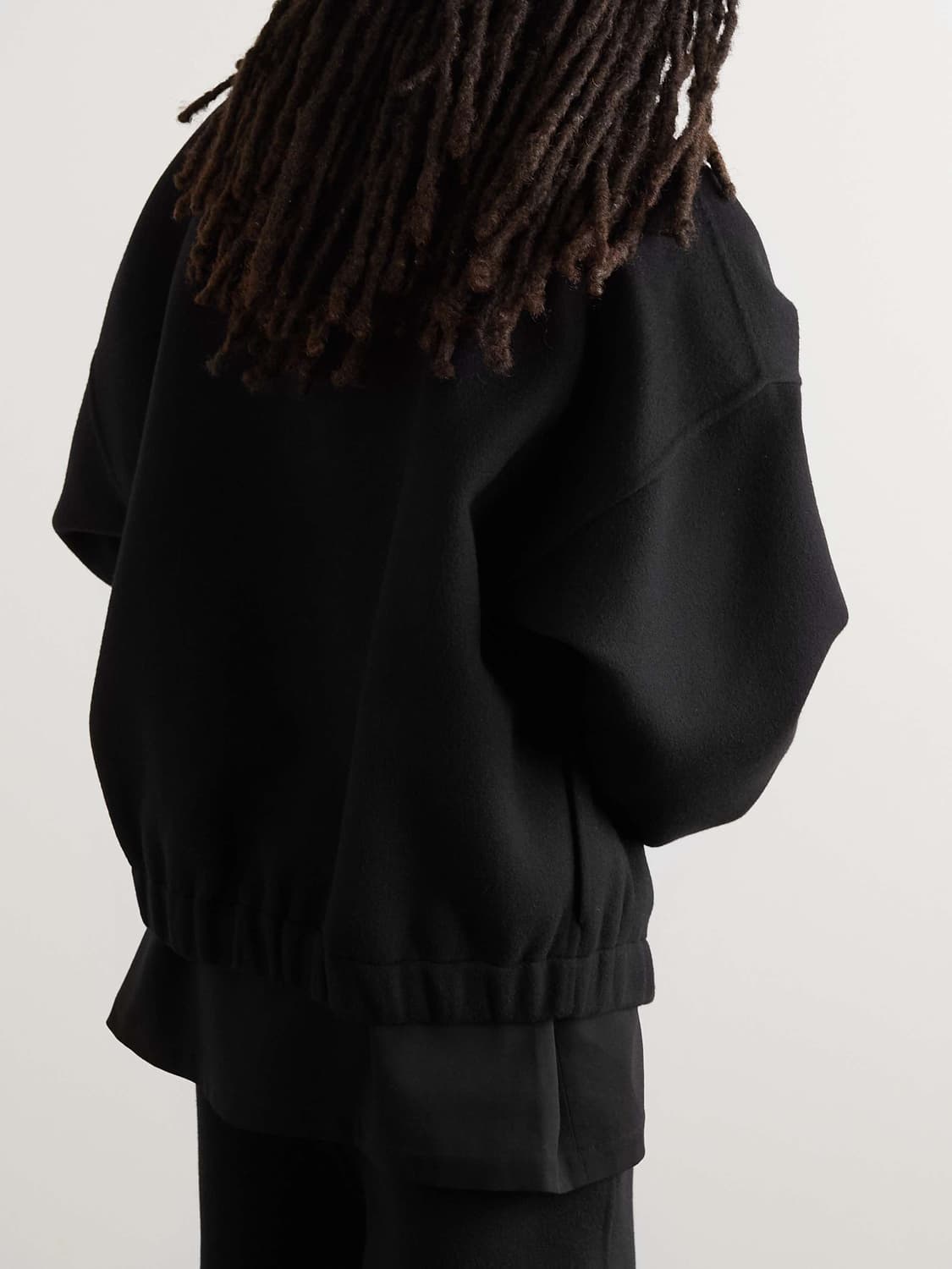 피어오브갓 이터널 울 +캐시미어 블루종 블랙 상품이미지4