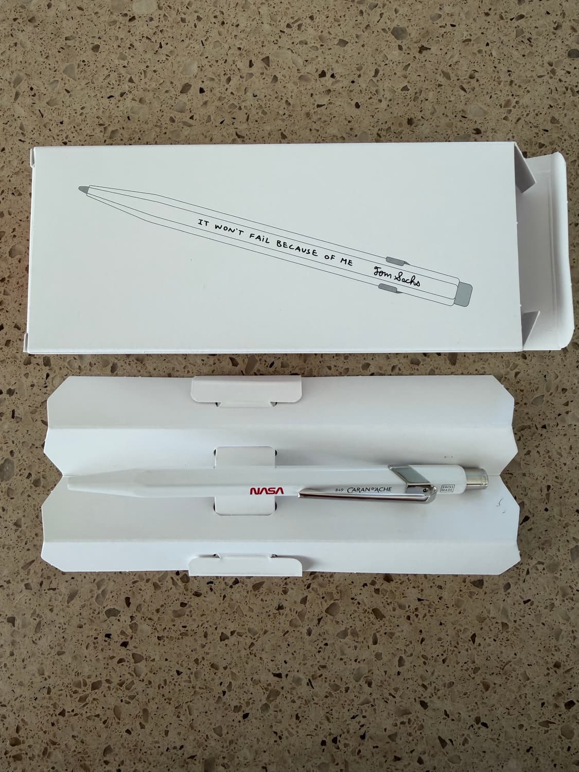 톰삭스 까렌다쉬 NASA 메탈볼펜 화이트 상품이미지3