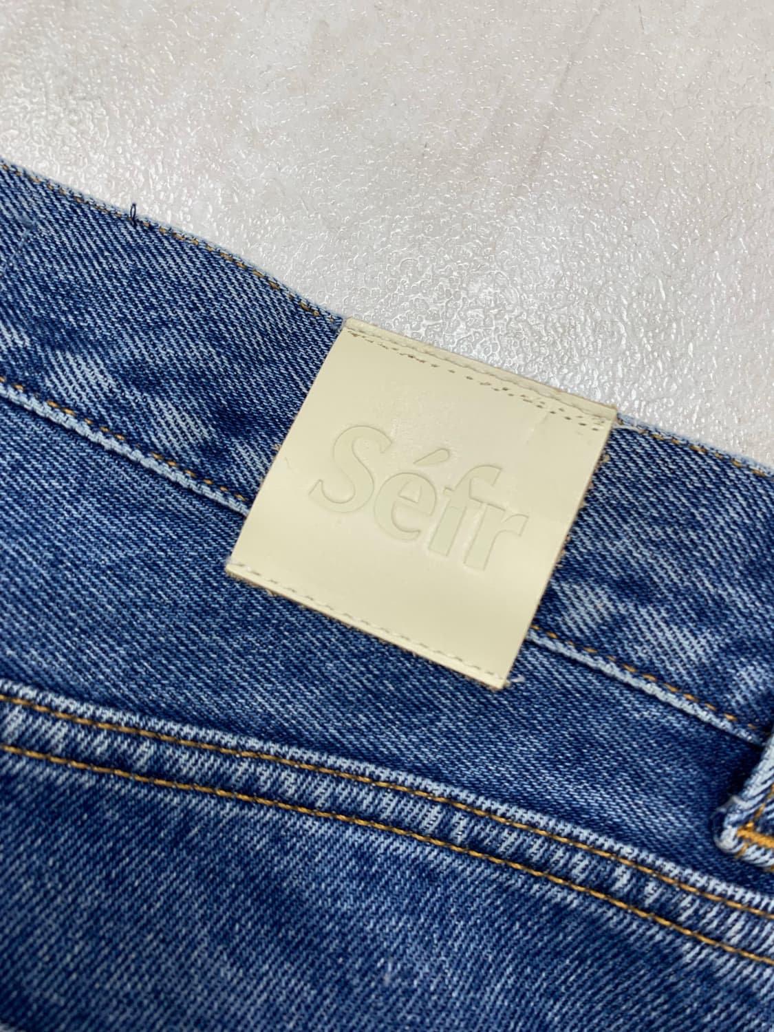 Sefr 데님 스트라이프 팬츠 #655 상품이미지9