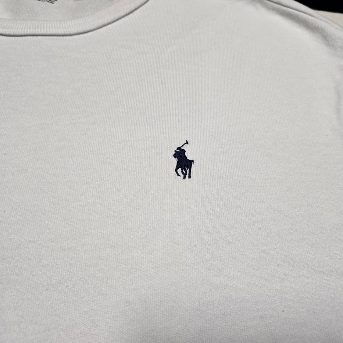 XXL 폴로랄프로렌 클래식 헤비웨이트 반팔티셔츠 화이트 상품이미지2