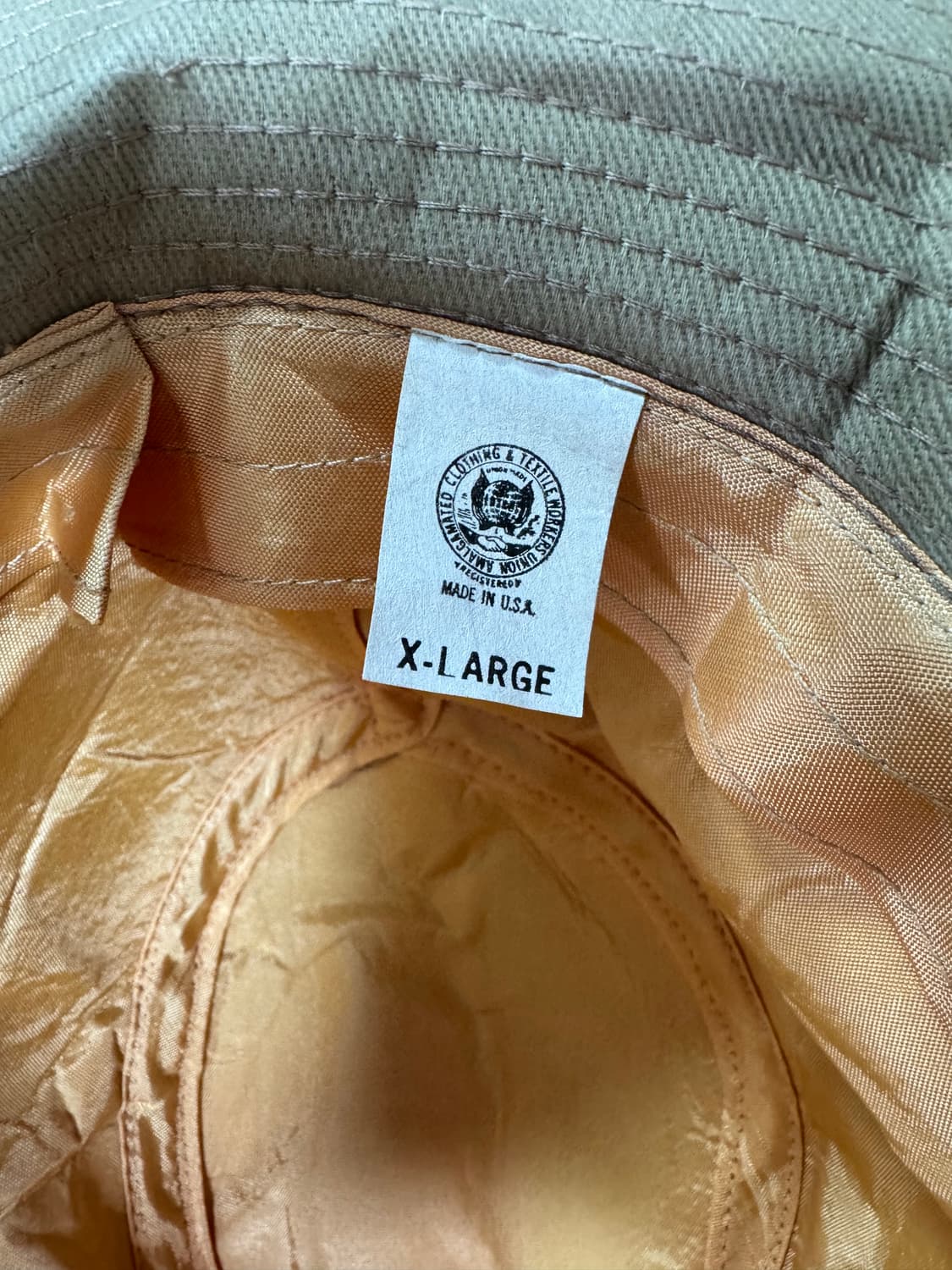 미제 면 페도라 모자 빈티지 상품이미지2