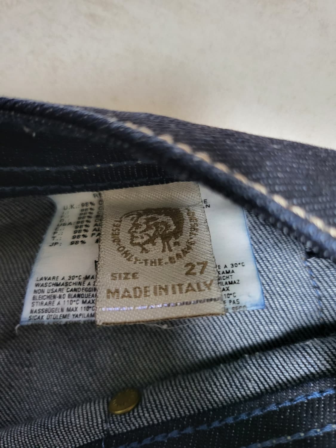 디젤 일자핏 청바지 상품이미지4