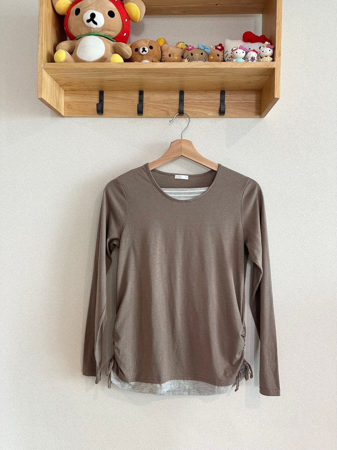 jpn 말차코어 모리걸 하구미 스즈코 히피 레이어드 코디세트 상품이미지2