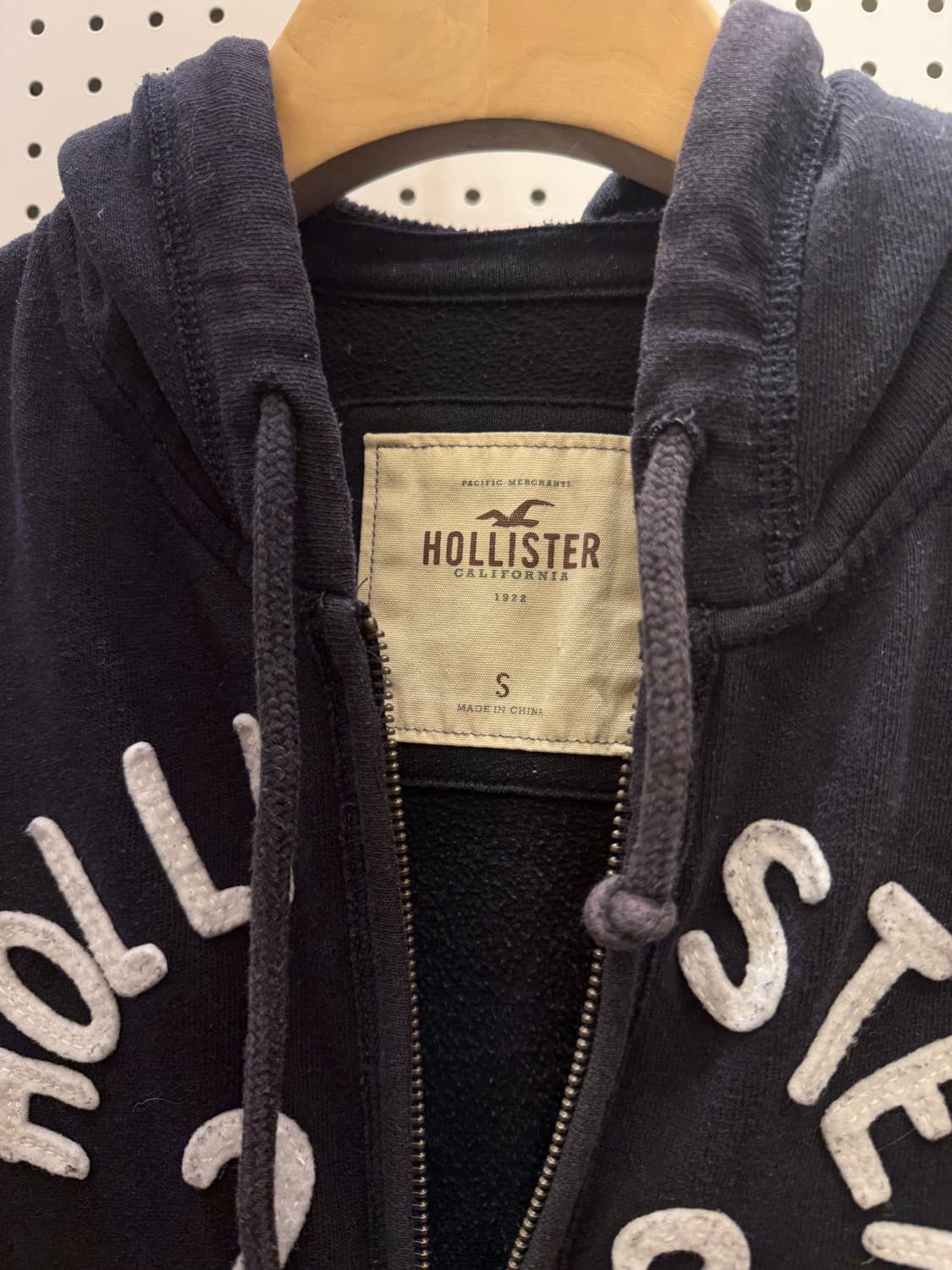 홀리스터 아치로고 후드집업 U589 상품이미지5