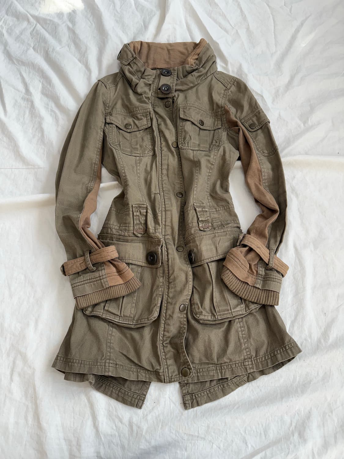 Y2k 미니원피스 야상 상품이미지1